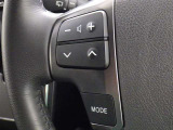 ステアリングスイッチ装備!運転しながら手元でオーディオの操作などができます。
