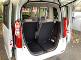 リアシートがあっても、しっかり荷物を積む事ができます。