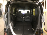 ◆リアシートを使用しない時はこの通り更に広々ラゲッジスペースの出来上がりです、たくさんの荷物が積み込み可能です!