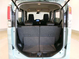 広々としたラゲージスペースを備えています。大きなものや長さのある荷物もしっかりと積み込めます。