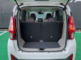 後部座席を倒して使えば荷物もたくさん入るから便利で使いやすい!