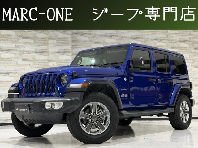 ラングラーアンリミテッド サハラ 3.6L 4WD1年保証付/Applecarplay/黒革シート/シート