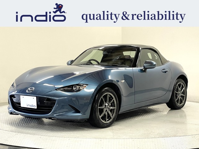 ロードスター1.5 シルバー トップ黒革シート・特別仕様車・純正ナビ・ETC・