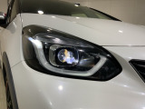 LEDヘッドライトで夜道も安心!