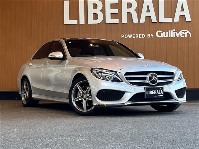 CクラスC200 アバンギャルド AMGライン本革シート サンルーフ