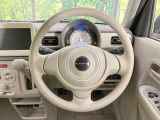 ステアリングも使用感が少なく、きれいな状態となっております♪
