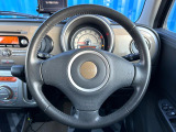 ステアリングも使用感が少なく、きれいな状態となっております♪