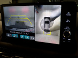 バックカメラもあるので後退時も安心です。視点も切り替えができて便利です。