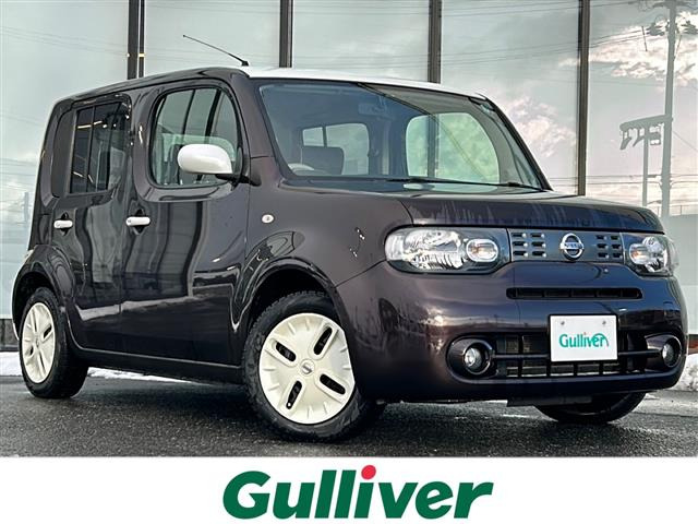 キューブ  こだわりセレクション 本革シート 修復歴無し