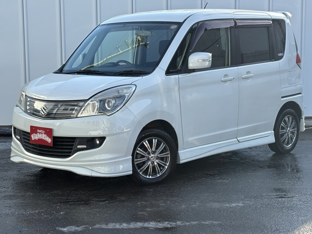 ソリオ1.2 ブラック＆ホワイト車検R9年2月 両側パワスラ スマートキー ス