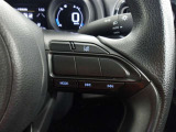 ステアリングスイッチは手元で操作しますので便利です、安全性も高いですね!