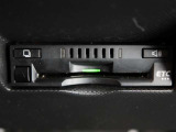 ETC車載器付きです。高速道路の料金所もスムーズに通過できます。