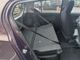 広々とした後部座席!