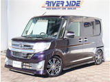 ダイハツ タントカスタム RS SA  車高調 純正15AW 両側電動スライドドア LED