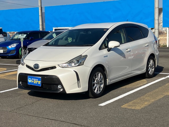 プリウスα1.8 G8インチメモリーナビ バックカメラ