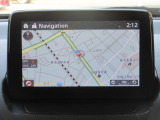 純正のナビSDカードの装着された車両になりますので、マツダコネクトがしっかりナビの仕事をしてくれます!