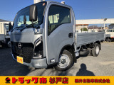 令和7年式アトラス(エルフミオOEM車)積載1.25トン全低床6AT!登録済み未使用車!普通運転免許証で運転できます!
