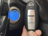 【スマートキー(エンジンスタートストップスイッチ)】スマートキー(電子キー)を持っていれば、スイッチを押すだけでエンジンをかけることができます!