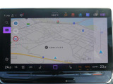 12.9インチ大画面のナビゲーション付きです。その他様々なデータの確認や車の設定を変更できます。