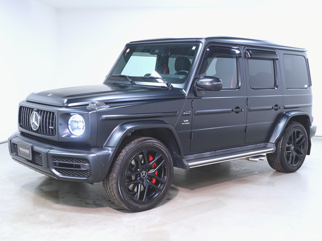 GクラスAMG G63 マヌファクトゥーア プログラム プラス 4WDAMGナイトパッケージマグノ AMGカーボンファイバーインテリアトリム