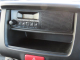 ラジオの純正デッキを装備してます!各種ナビのご用意もオプションでご用意しておりますので、何なりとお申し付けください(^^♪