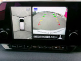 アラウンドビューモニター。空の上から見下ろすような視点でスムース駐車。