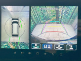 【全方位モニター用カメラ】専用のカメラにより、上から見下ろしたような視点で360度クルマの周囲を確認することができます☆死角部分も確認しやすく、狭い場所での切り返しや駐車もスムーズに行えます。