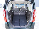 ◆リアシートを使用しない時はこの通り更に広々ラゲッジスペースの出来上がりです、たくさんの荷物が積み込み可能です!