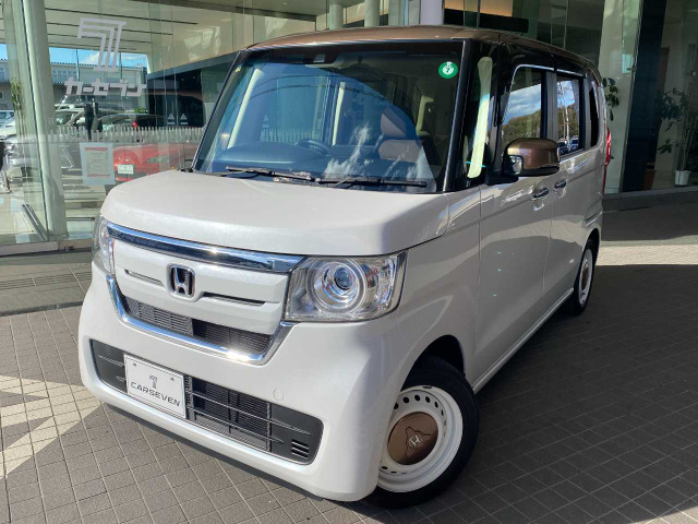 N-BOXG EX ホンダセンシング カッパーブラウンスタイルGathersナビ(VXM-194VFi)・バックカメラ・ETC・両側電動スライ