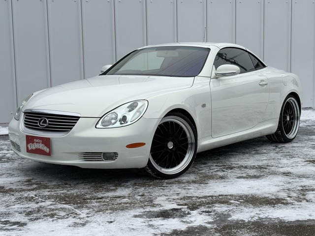 ソアラ4.3 430SCV電動オープン タイベル交換済 社外20インチ