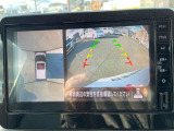 アラウンドビューモニターは上から自車位置が見れるので車庫入れにはもってこい!