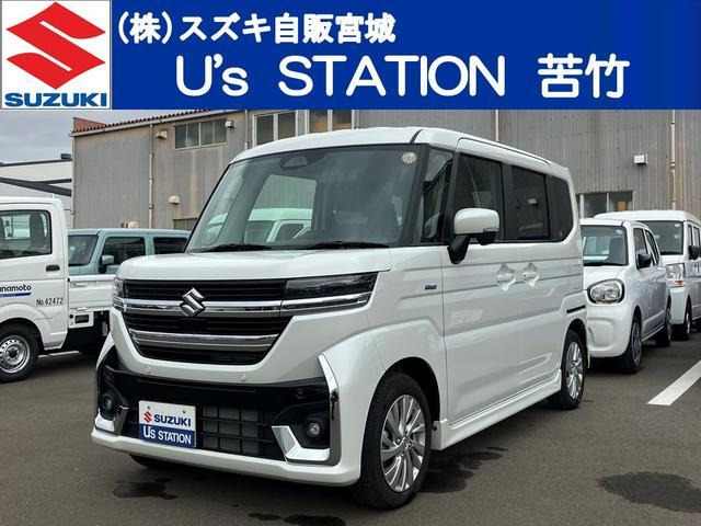 スペーシアカスタム ハイブリッド(HYBRID)  GS 4WD オーディオレ