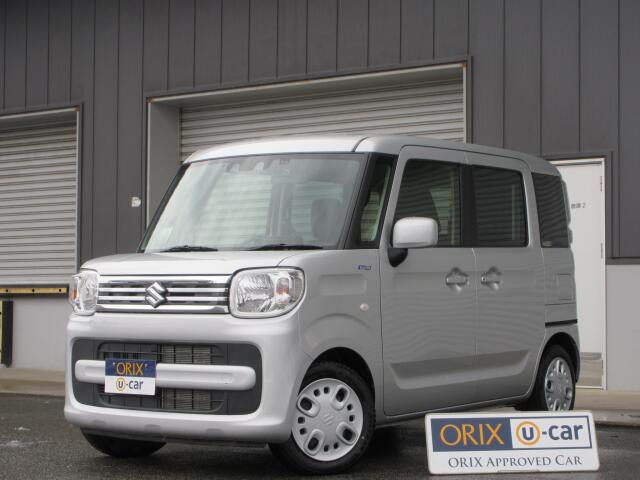 スペーシアハイブリッド(HYBRID) X 4WD衝突被害軽減システム ナビ バックカメラ