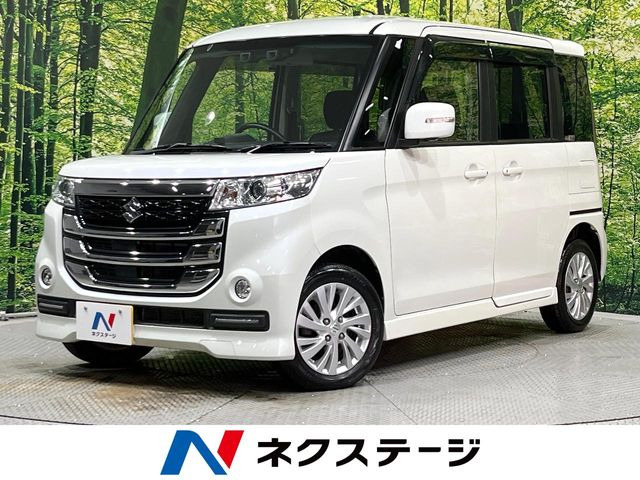 スペーシアカスタムZ ユーティリティパッケージ デュアルカメラブレーキサポート 4WD