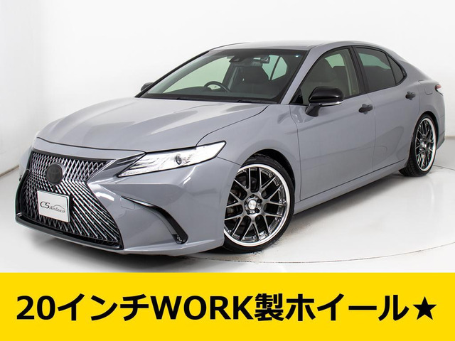 カムリ2.5 Gスピンドル WORK20アルミ 車高調 レーダーC