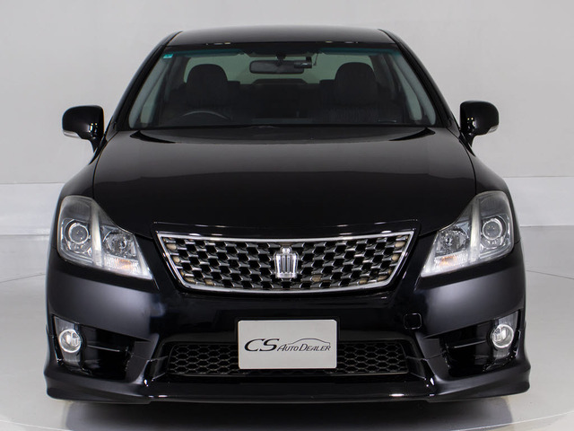 クラウンアスリート2.5 プレミアムエディション黒革 フルエアロ BT音楽