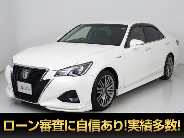 クラウンアスリートハイブリッド 2.5 G後期 黒革 OP18AW プリクラS