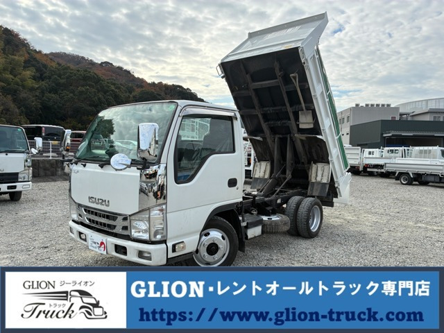 エルフ  2t積・全低床・強化ダンプ・5MT