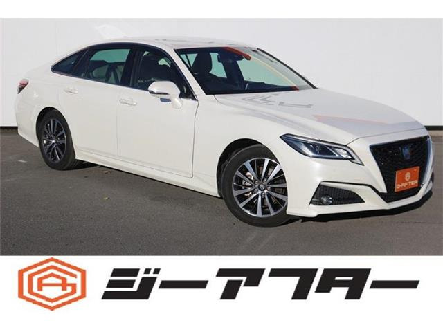 クラウン ハイブリッド 2.5 S Cパッケージ 禁煙車 フルセグTV バックカメラ