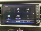 ナビゲーションはフルセグTV、インターナビ対応のGathers純正メモリーナビを搭載しています。Bluetoothオーディオ機能がありますので、スマートフォンなどの音楽も再生できます。