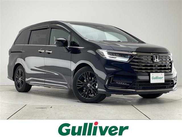 オデッセイ2.0 e:HEV アブソルート EX ブラックエディション本革シート 修復歴無し