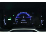 メーターは7.0インチTFTカラーマルチインフォメーションディスプレイです。デジタルメーター下部に様々な情報を表示し車両の設定を行います。