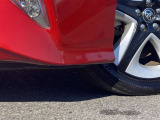 フロントバンパー 左隅 擦り傷