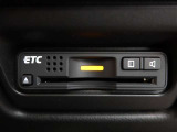 ETC車載器付きです。高速道路の料金所もスムーズに通過できます。