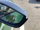 ブラインドスポットモニター付きですので死角に車両がいるとオレンジに光って知らせてくれます。