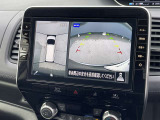 まるで上から見下ろしたように確認が出来るアラウンドビューモニターが装備されております!