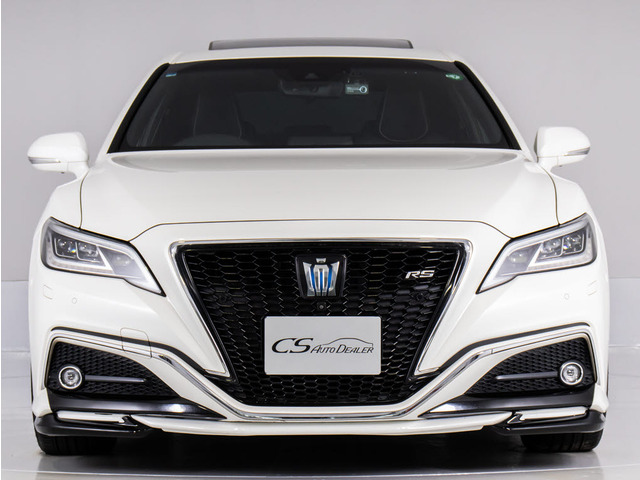 クラウンハイブリッド 2.5 RS アドバンスサンルーフ 禁煙 黒革BSM