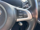 ステアリングスイッチ付きなので走行中に手元を見ることなくオーディオ等の操作ができます!