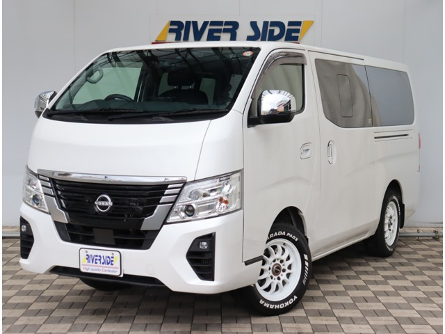 キャラバン2.4 プレミアム GX ロング ディーゼル 4WDフローティングナビ フルセグ