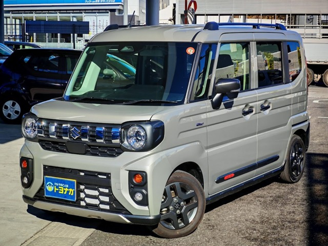 スペーシアギアハイブリッド(HYBRID) XZ純正全方位9インチナビ スズキコネクト